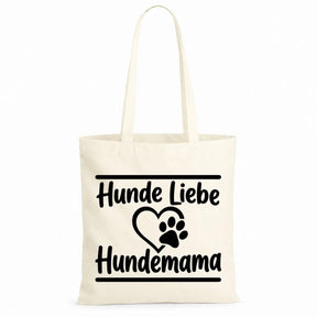 Baumwolltasche - Hundemama Motive - Motiv nach Wahl