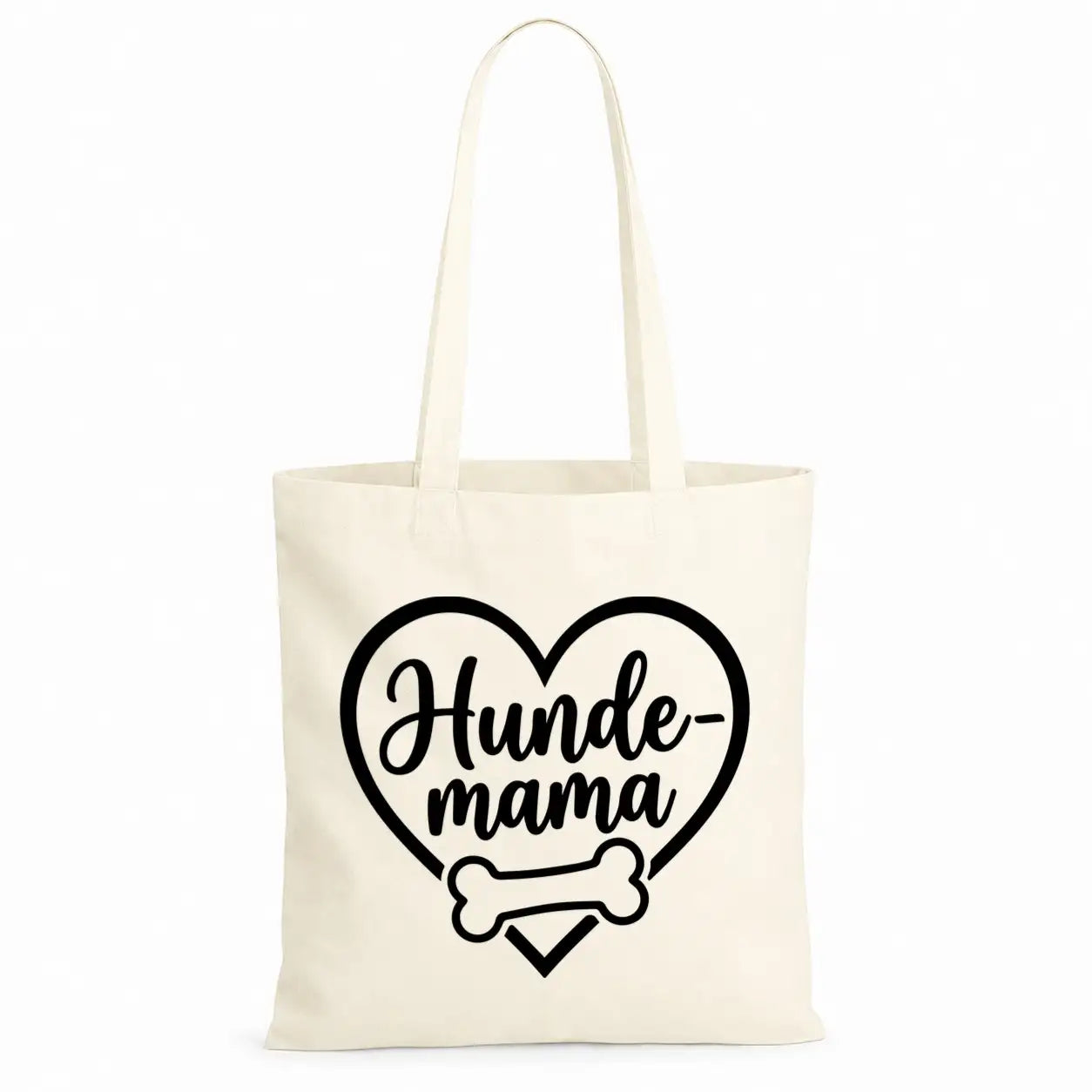 Baumwolltasche - Hundemama Motive - Motiv nach Wahl