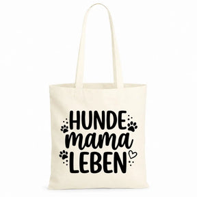 Baumwolltasche - Hundemama Motive - Motiv nach Wahl
