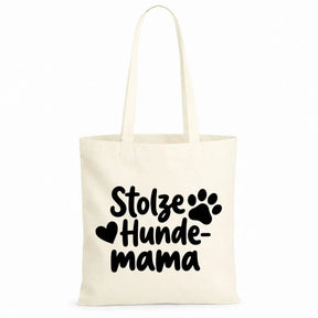 Baumwolltasche - Hundemama Motive - Motiv nach Wahl