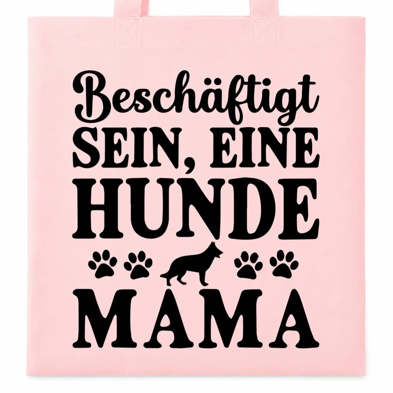Baumwolltasche - Hundemama Motive - Motiv nach Wahl