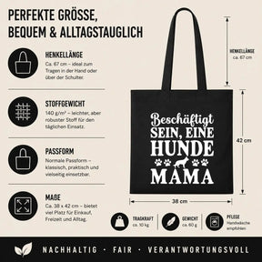 Baumwolltasche - Hundemama Motive - Motiv nach Wahl