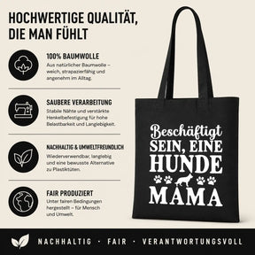 Baumwolltasche - Hundemama Motive - Motiv nach Wahl