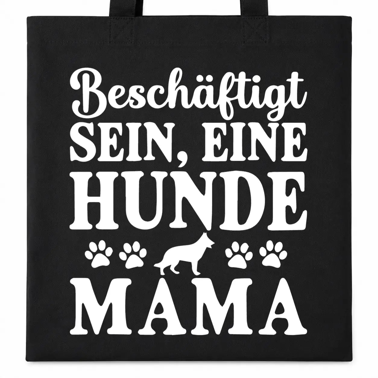 Baumwolltasche - Hundemama Motive - Motiv nach Wahl