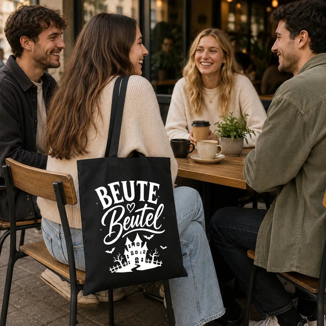 Baumwolltasche - Halloween Motive - Motiv nach Wahl