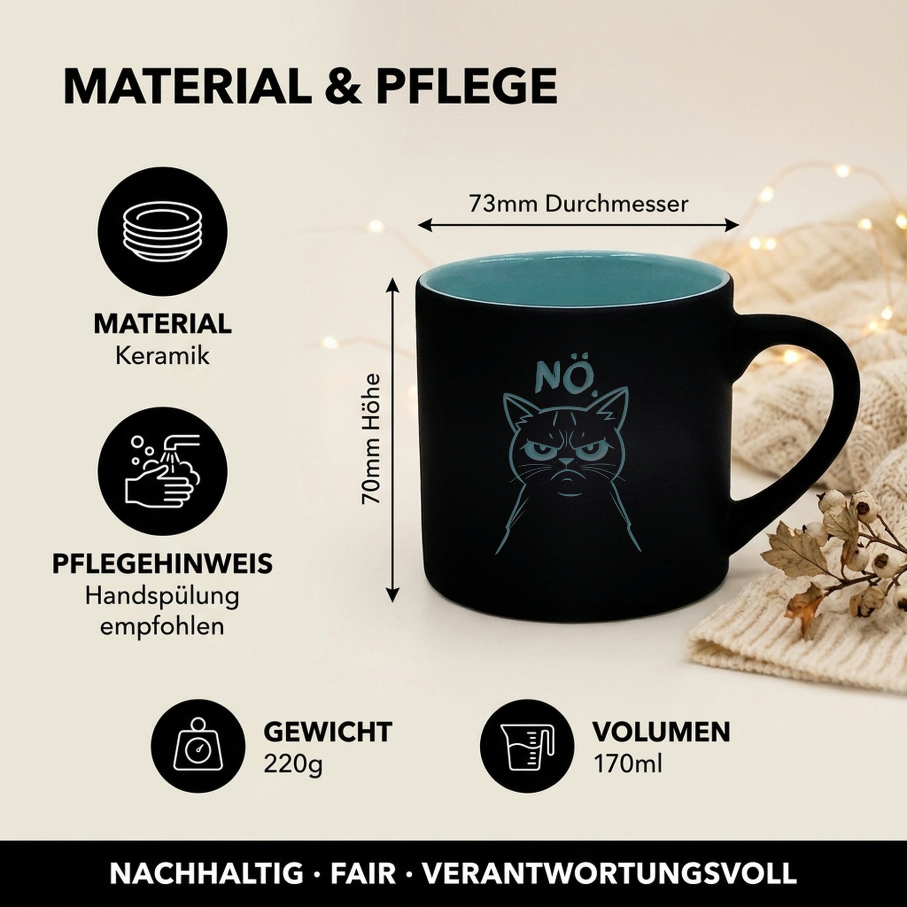 Espresso-Tasse - ESPRESSO no_katze