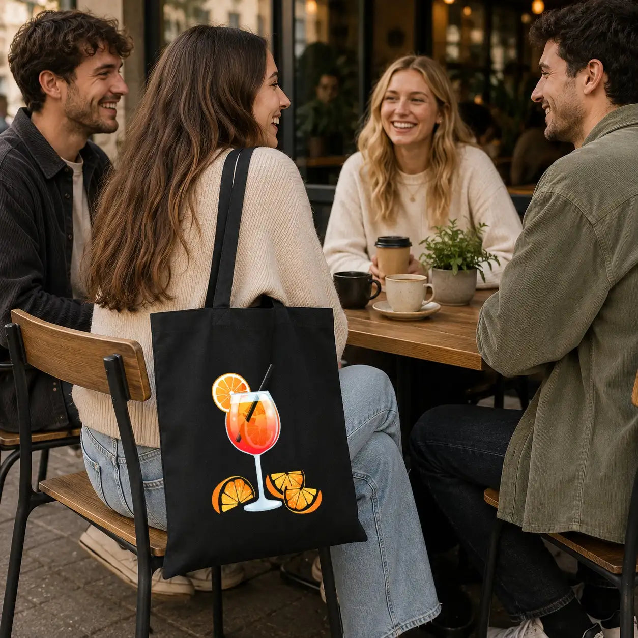 Baumwolltasche - Sommerdrinks - Motiv nach Wahl