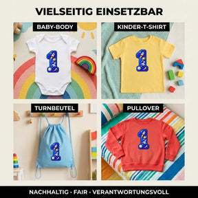 Bügelbild - Weltall Rakete Astronaut - Motiv nach Wahl