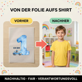 Bügelbild - Polizei Motive - Motiv nach Wahl