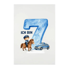 Bügelbild - Polizei Motive - Motiv nach Wahl