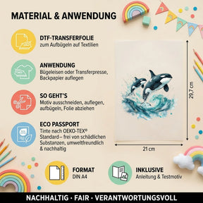 Bügelbild - Sportmotive - Motiv nach Wahl