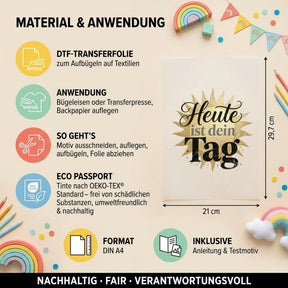 Bügelbild - Sportmotive - Motiv nach Wahl