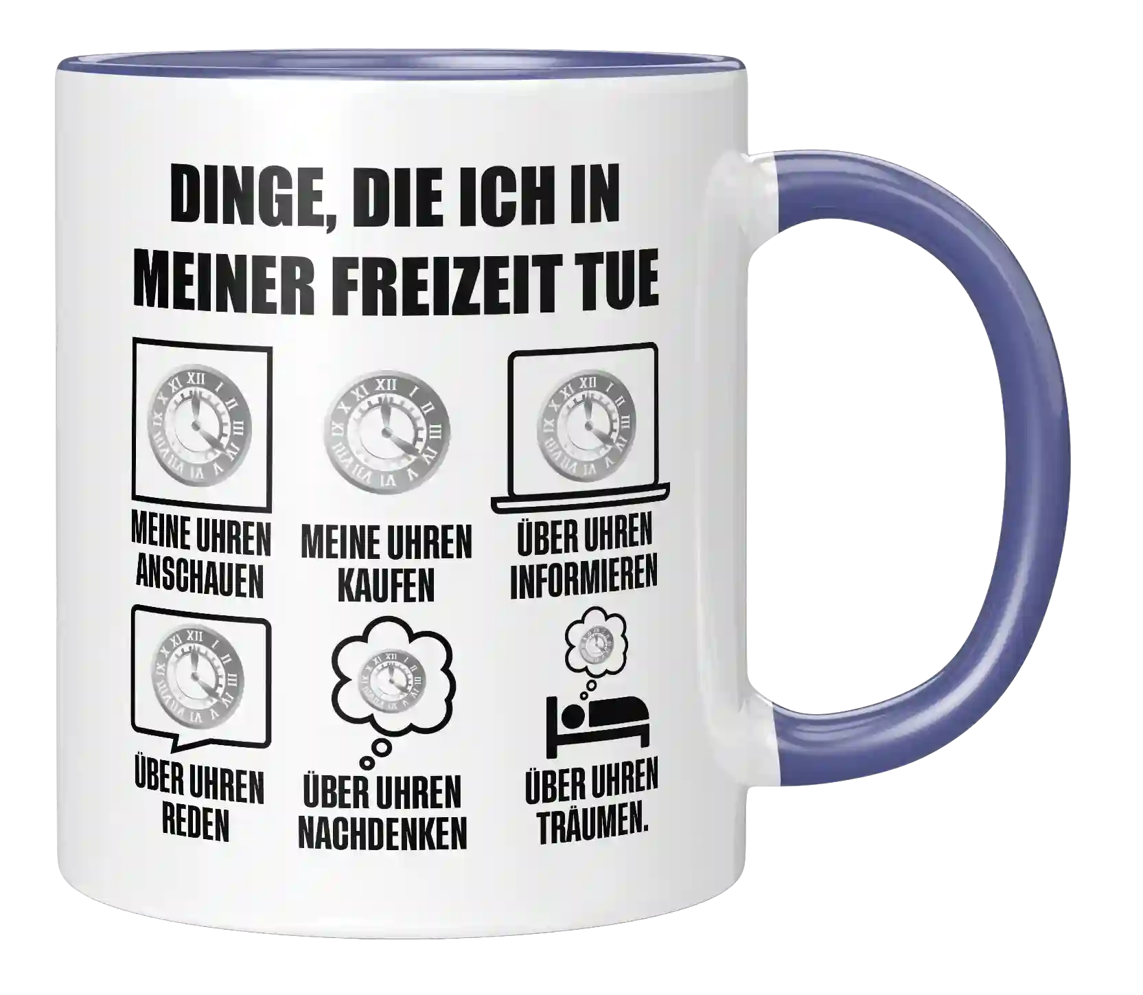 Tasse - Dinge, die ich in meiner Freizeit tue