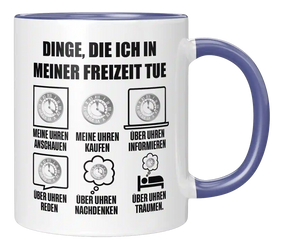 Tasse - Dinge, die ich in meiner Freizeit tue
