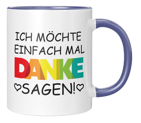Tasse - Danke sagen