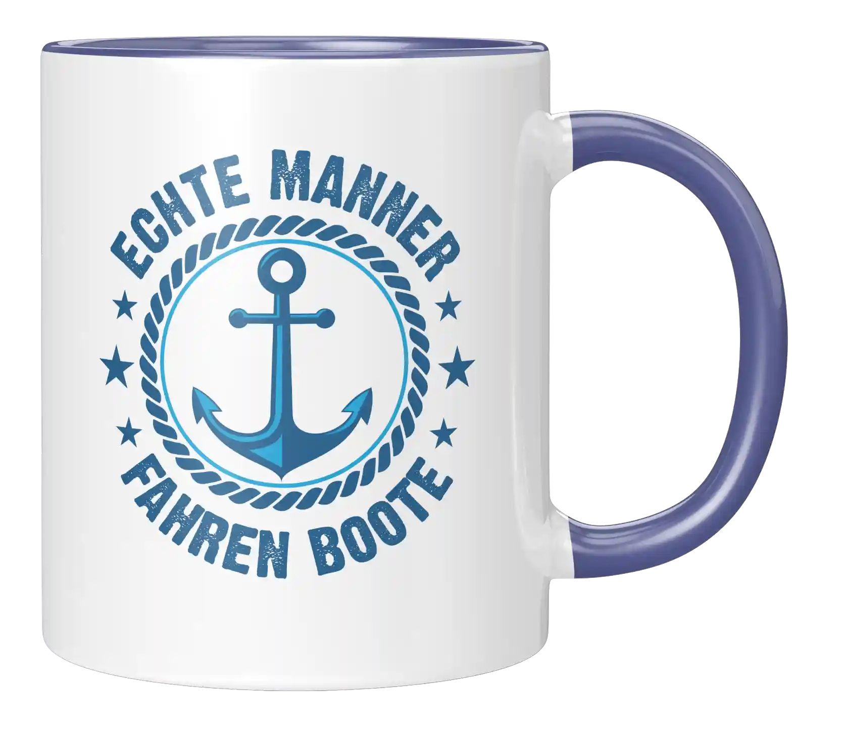 Tasse - Echte Männer fahren Boote