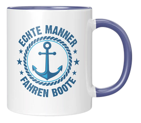 Tasse - Echte Männer fahren Boote