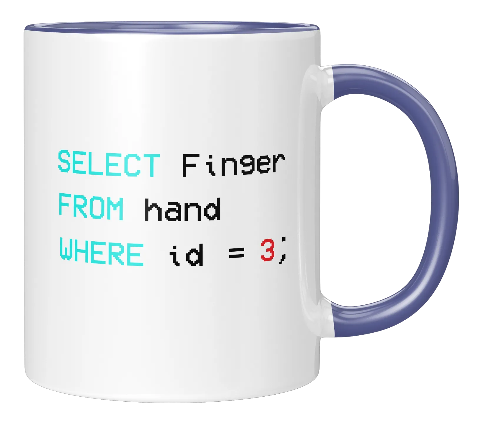 Tasse - Select Finger from hand where