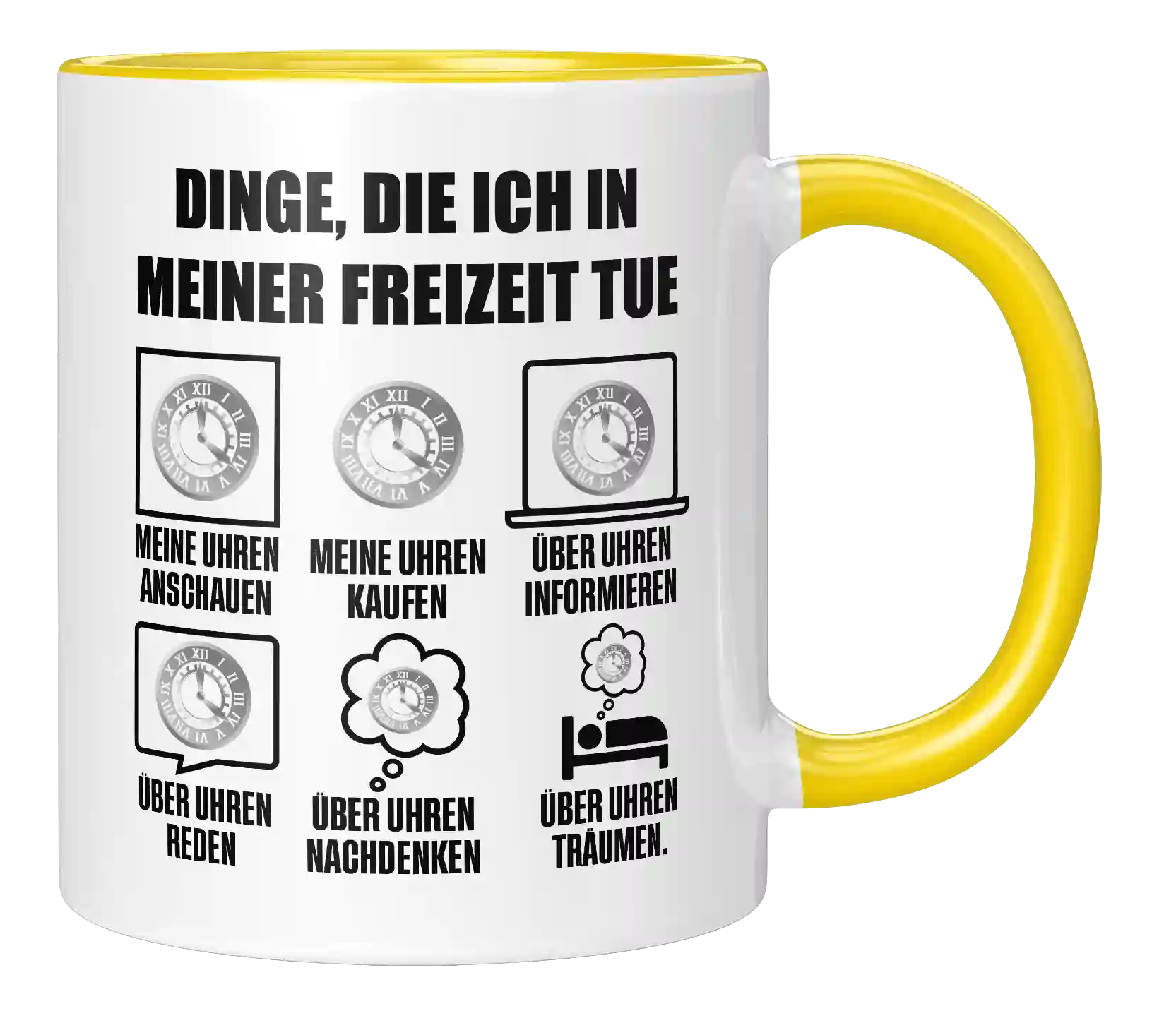 Tasse - Dinge, die ich in meiner Freizeit tue