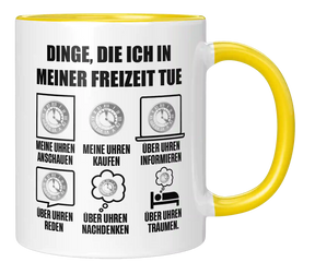 Tasse - Dinge, die ich in meiner Freizeit tue