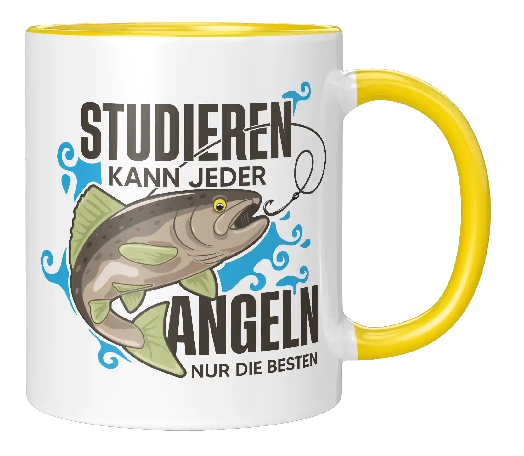 Tasse - Studieren kann jeder Angeln nur die Besten