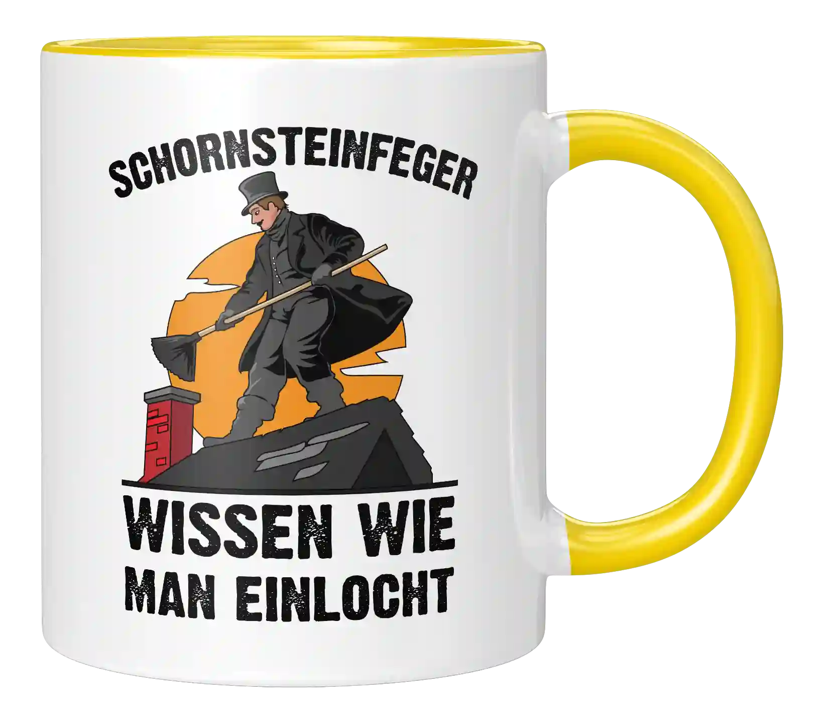 Tasse - Schornsteinfeger wissen wie man einlocht