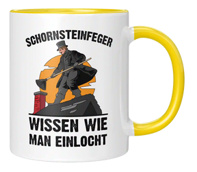 Tasse - Schornsteinfeger wissen wie man einlocht