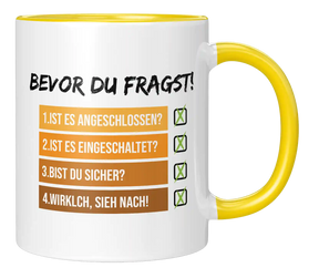 Tasse - Bevor du fragst
