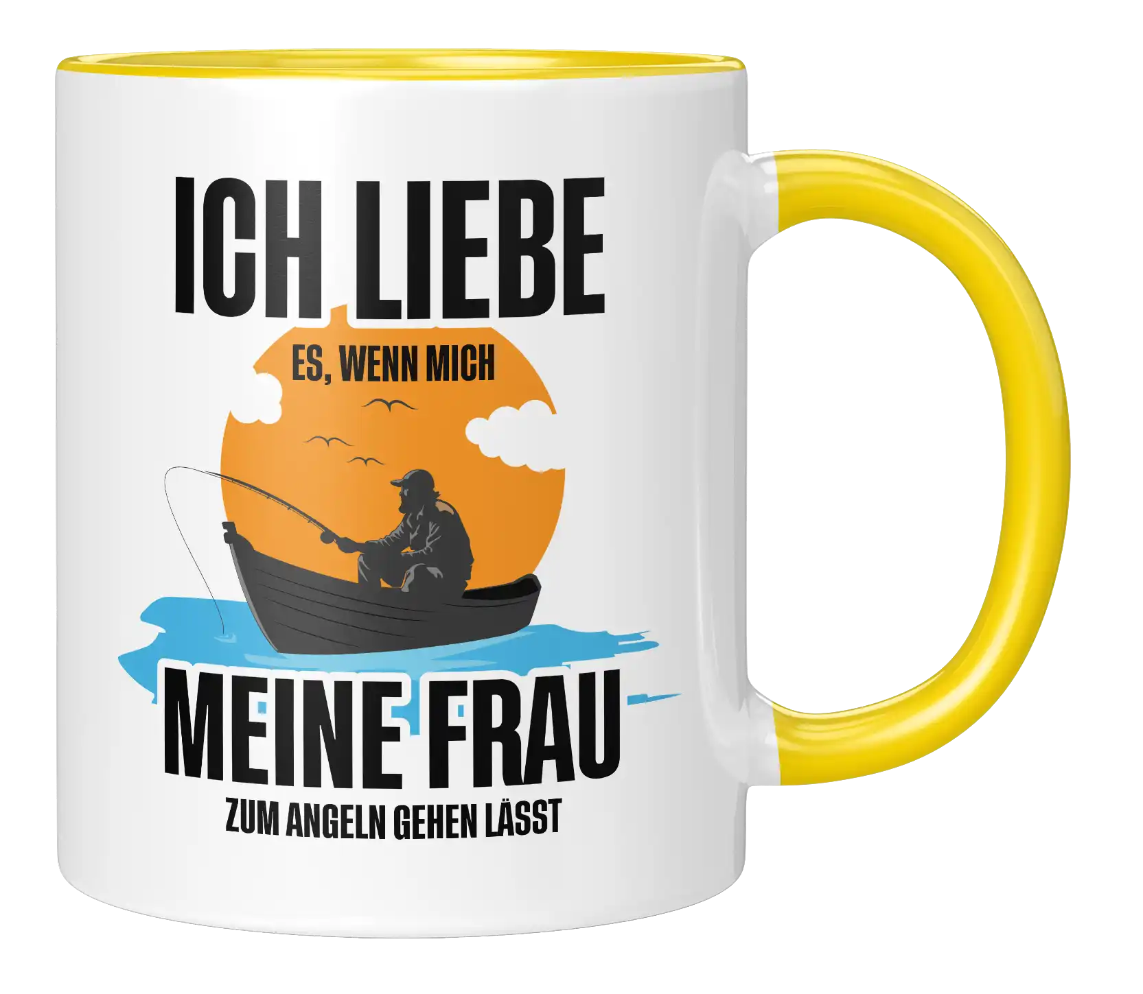 Tasse - Ich liebe es, Angeln