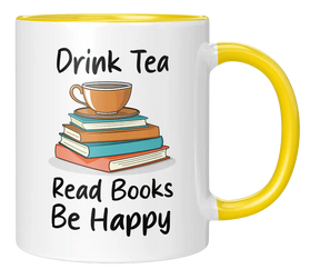 Tasse - Drink Tea Read Books Be happy