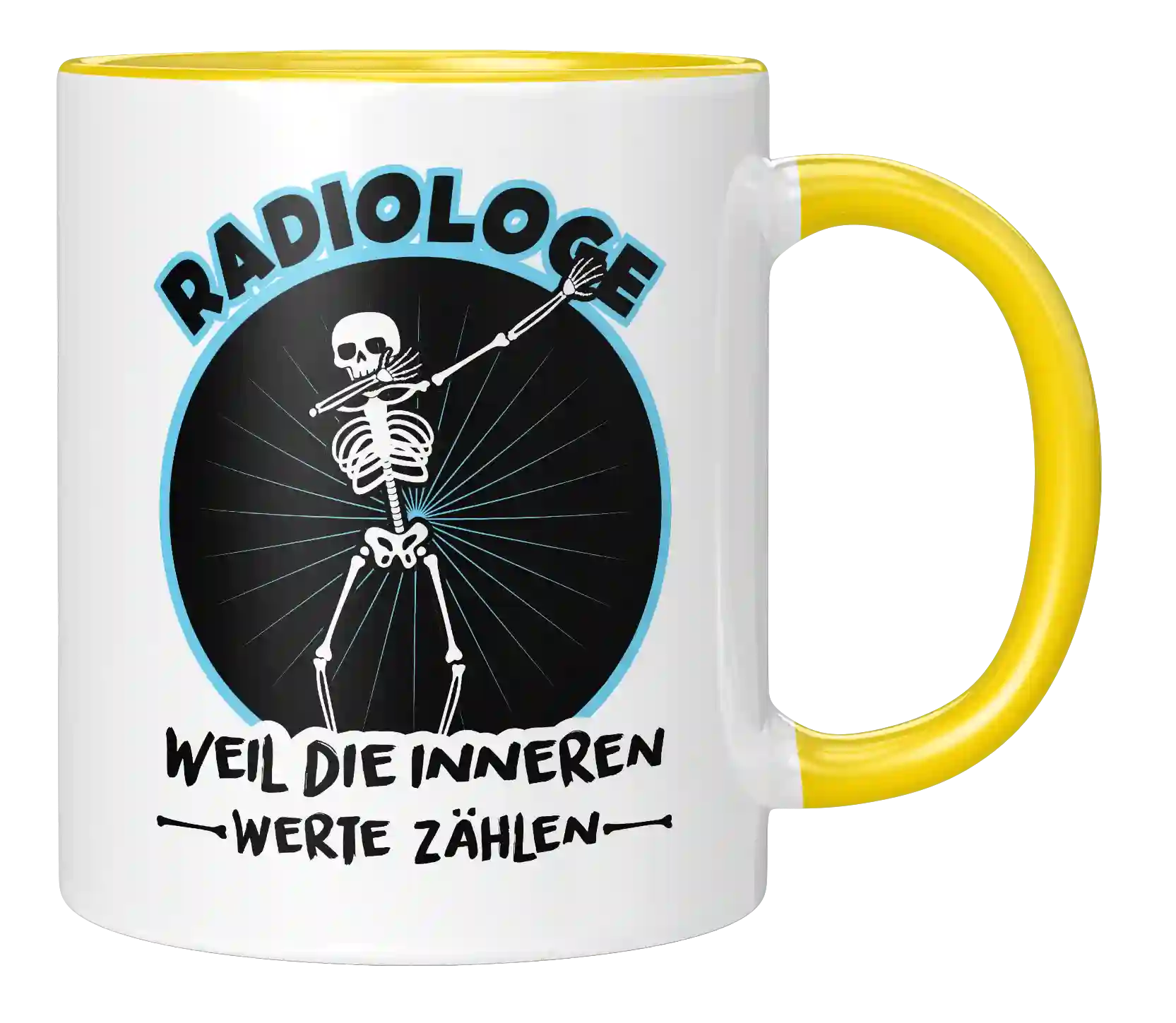 Tasse - Radiologe weil die inneren Werte zählen
