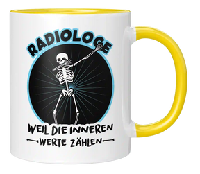 Tasse - Radiologe weil die inneren Werte zählen