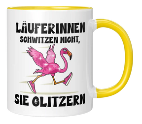 Läuferinnen schwitzen nicht, sie glitzern