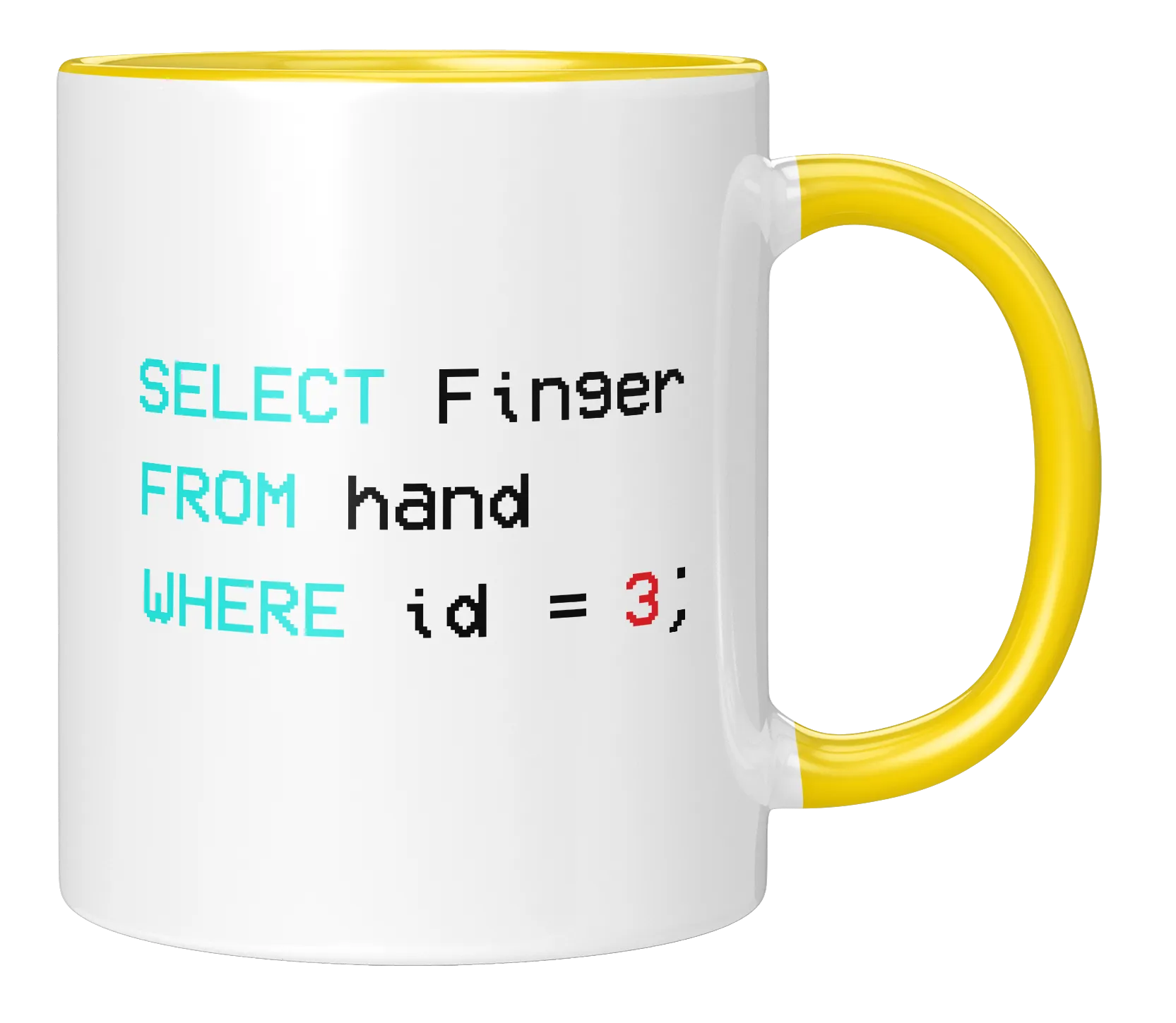 Tasse - Select Finger from hand where