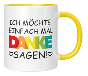 Tasse - Danke sagen