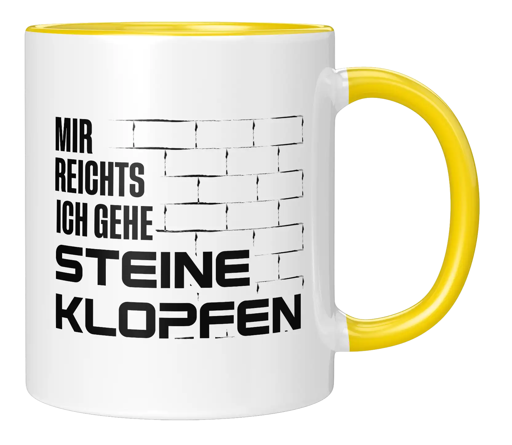 Tasse - Mir reichts ich gehe steine klopfen