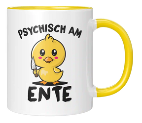 Tasse - Psychisch am Ente