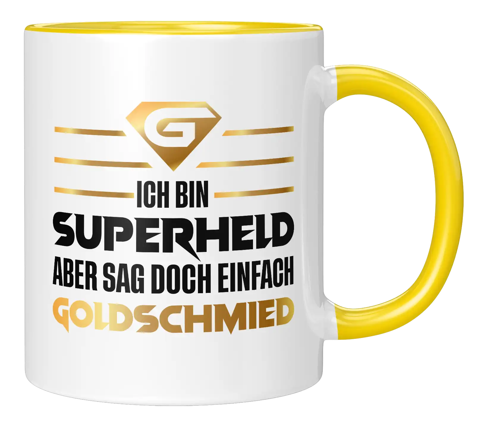 Tasse - Ich bin Goldschmied. Aber sag doch einfach Superheld