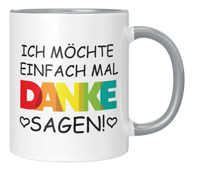 Tasse - Danke sagen