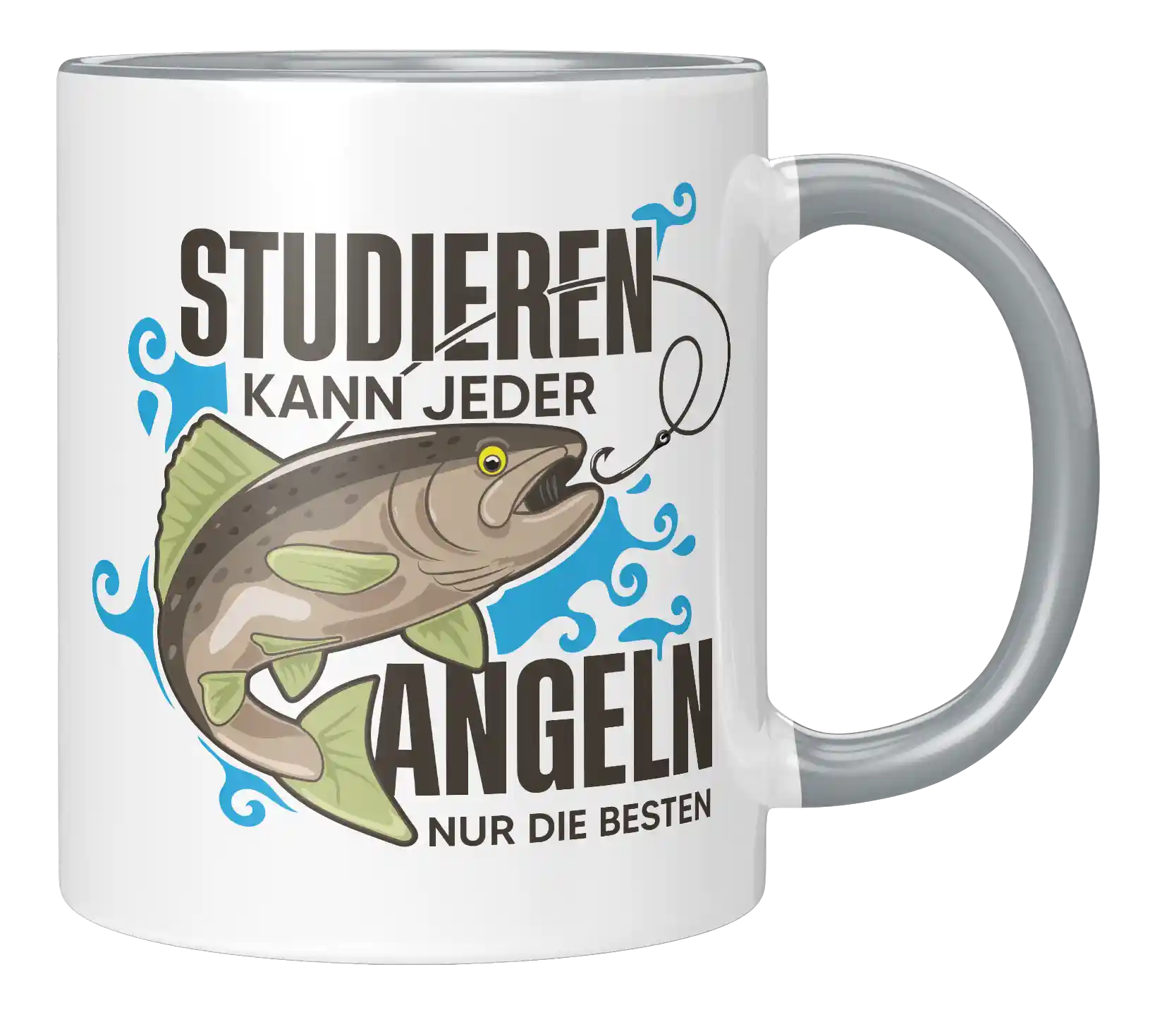 Tasse - Studieren kann jeder Angeln nur die Besten