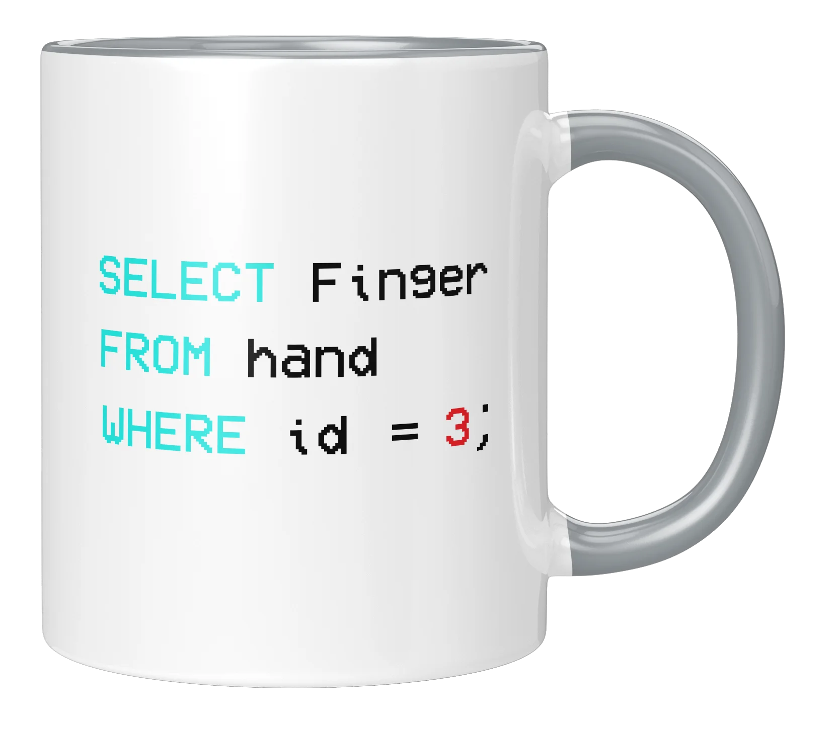 Tasse - Select Finger from hand where
