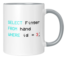 Tasse - Select Finger from hand where