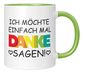 Tasse - Danke sagen