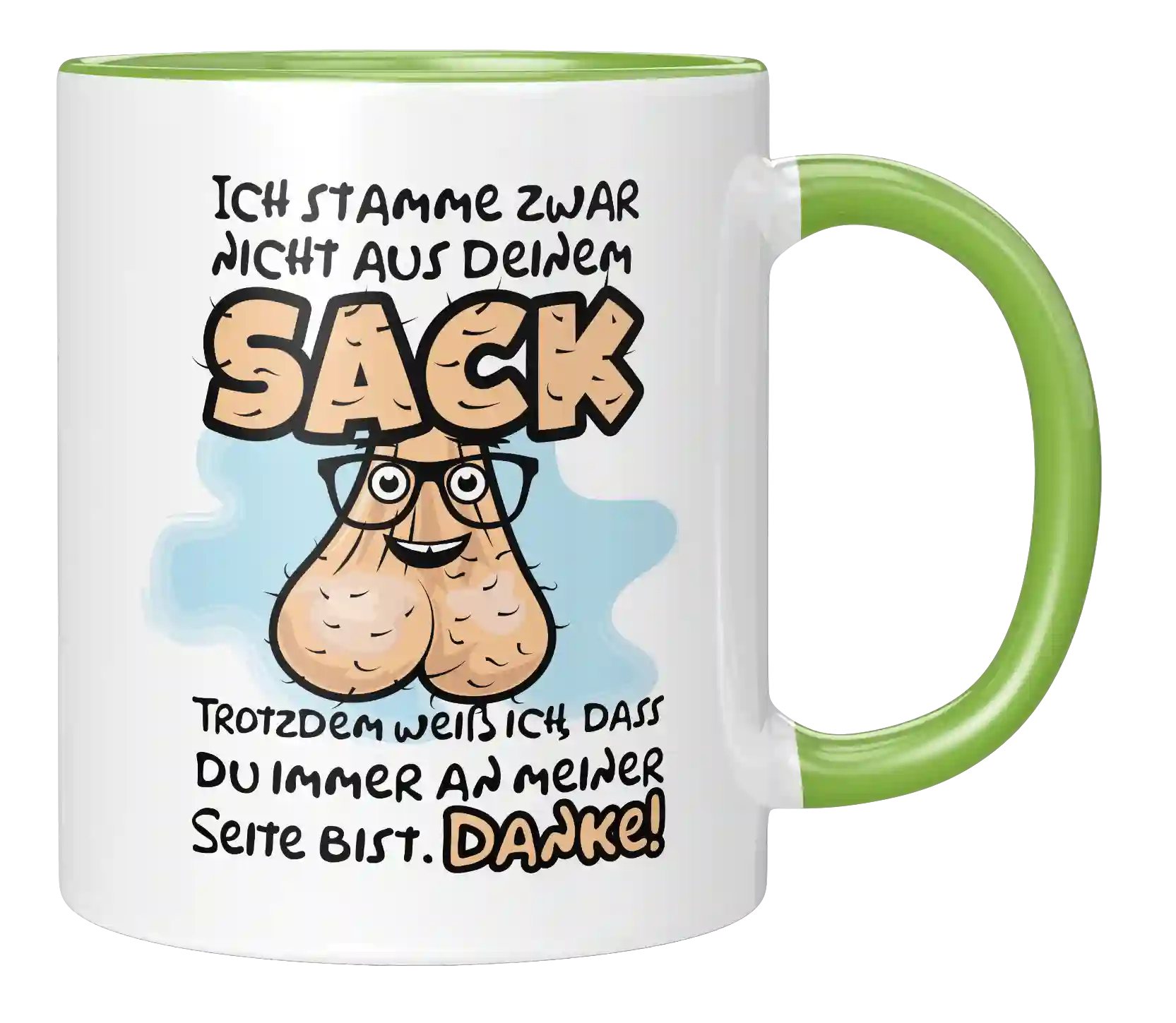 Tasse - Ich stamme zwar nicht aus deinem Sack