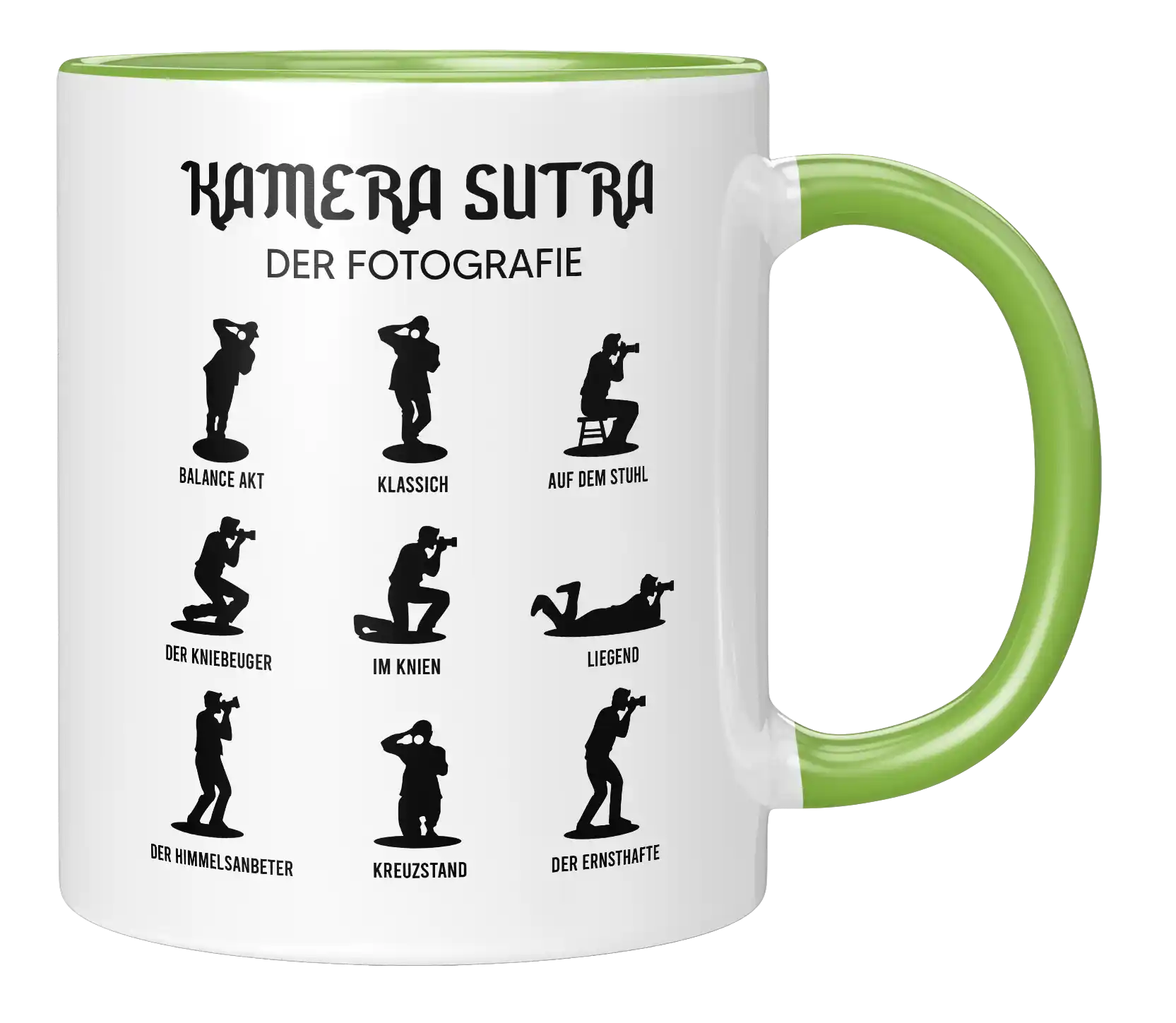 Tasse - Kamera Sutra der Fotografie