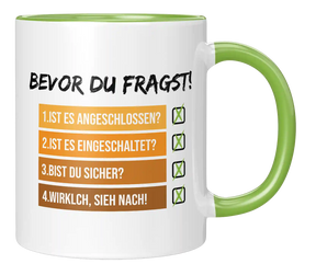Tasse - Bevor du fragst
