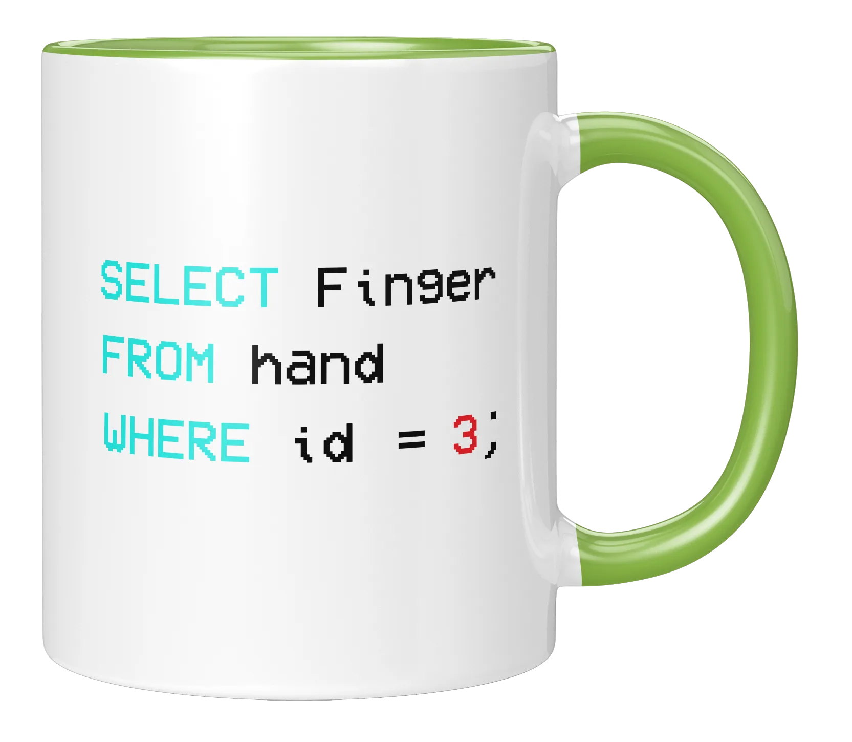 Tasse - Select Finger from hand where