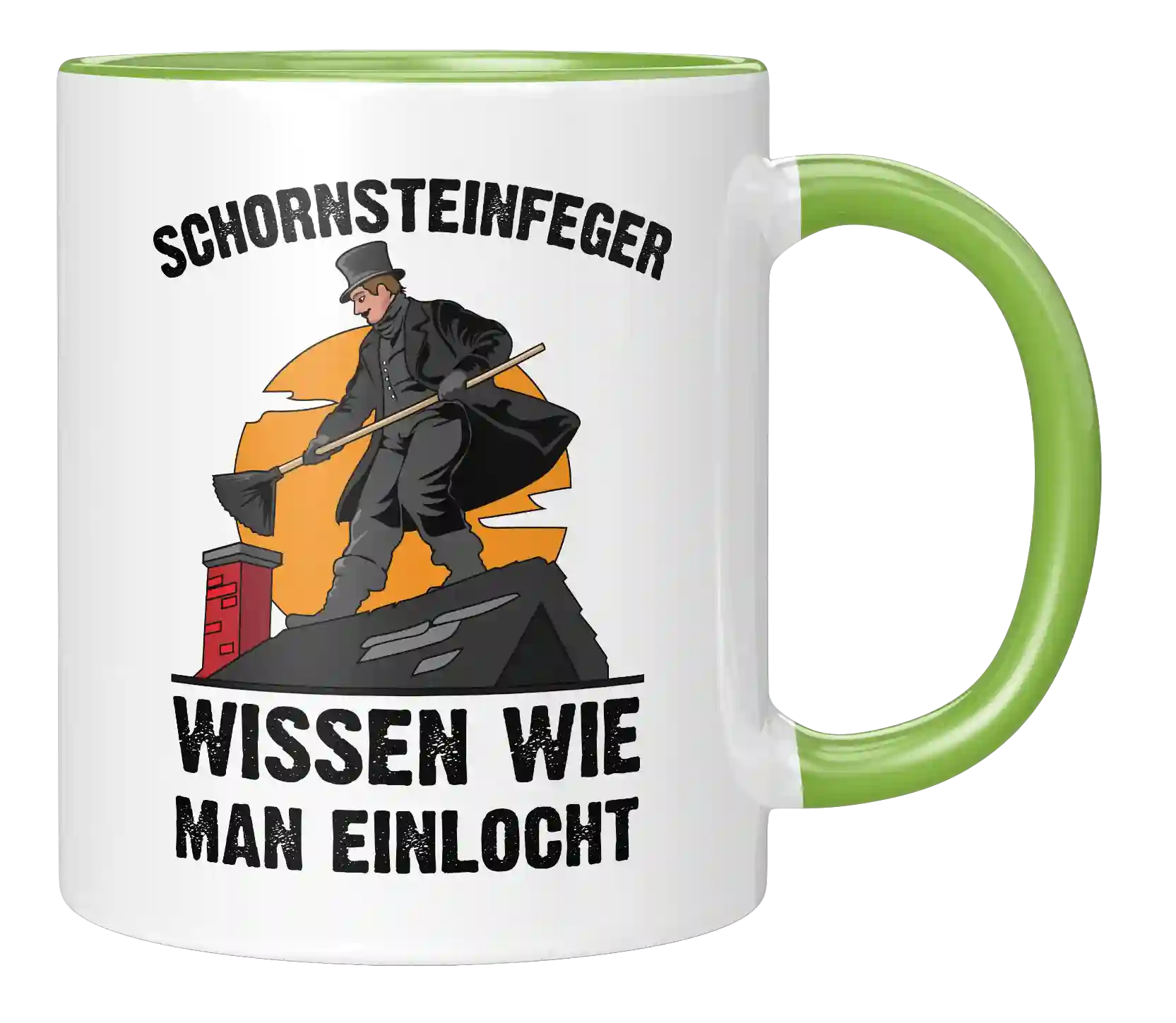 Tasse - Schornsteinfeger wissen wie man einlocht