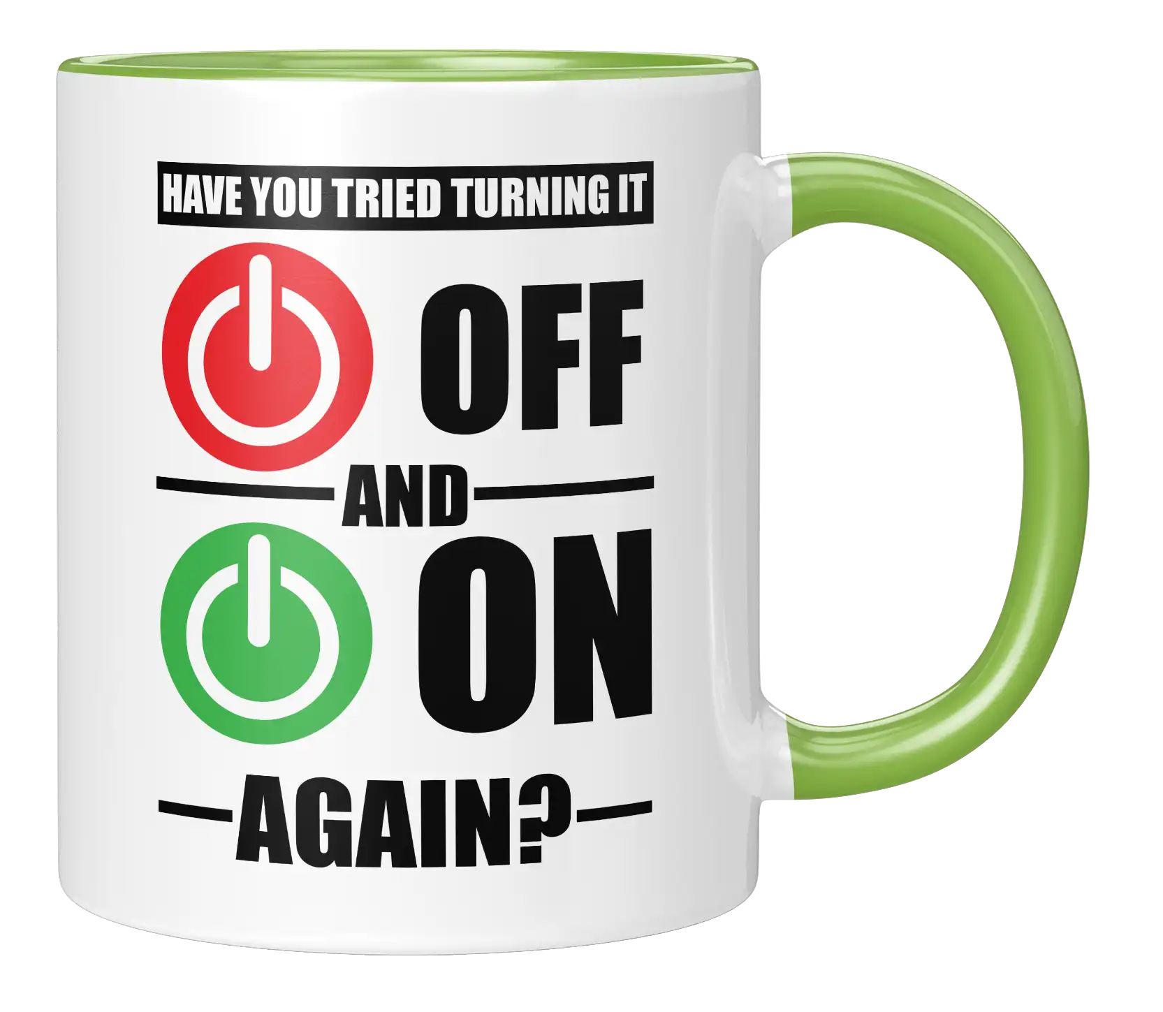 Tasse - Have you tried turning it OFF and ON again?