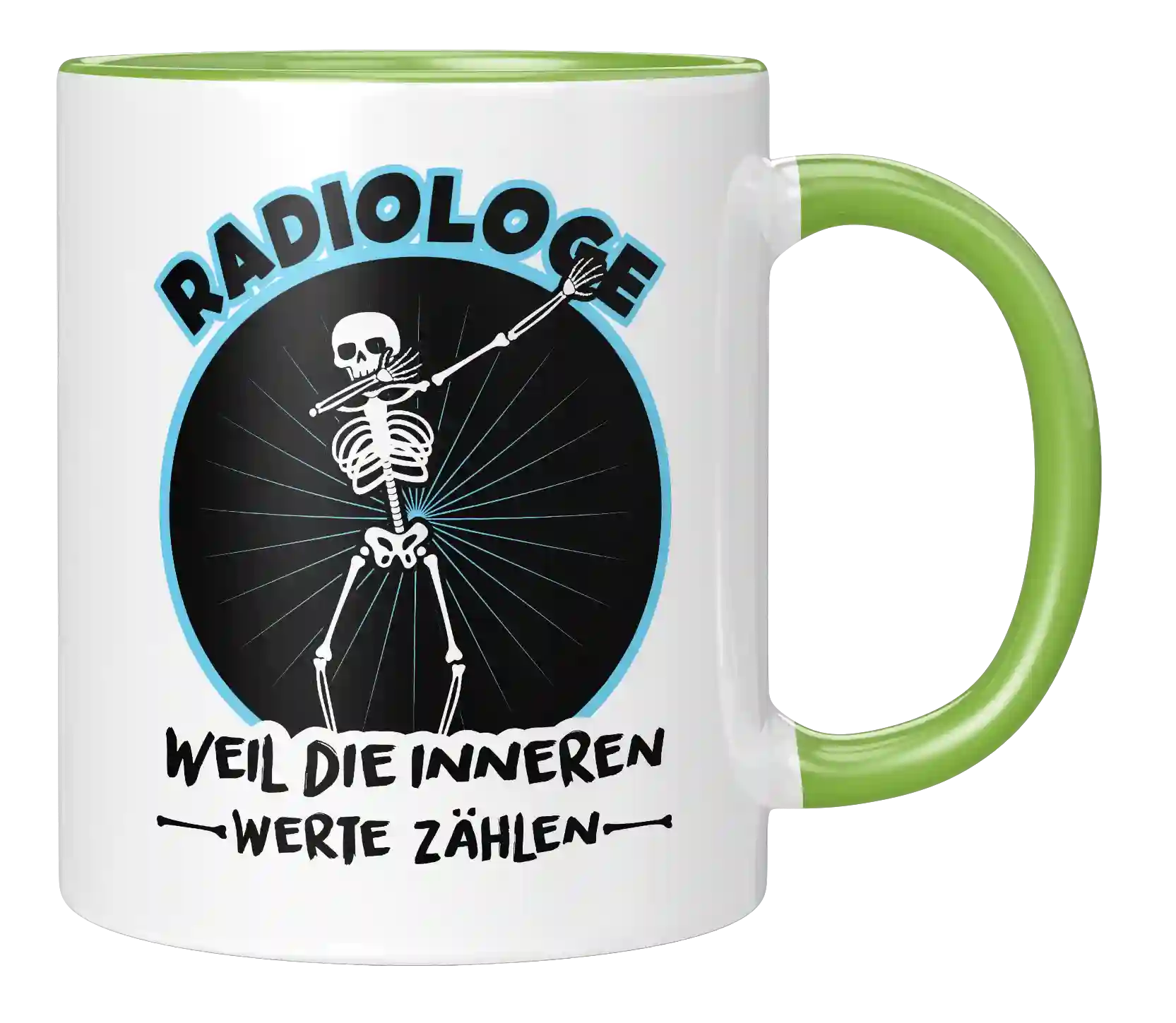 Tasse - Radiologe weil die inneren Werte zählen